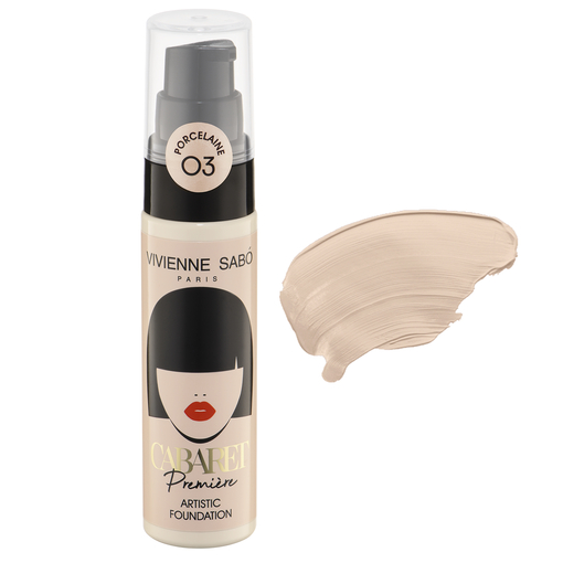 Product Vivienne Sabo Artistic Foundation Cabaret Premiere 25ml - 03 Porcelain base image