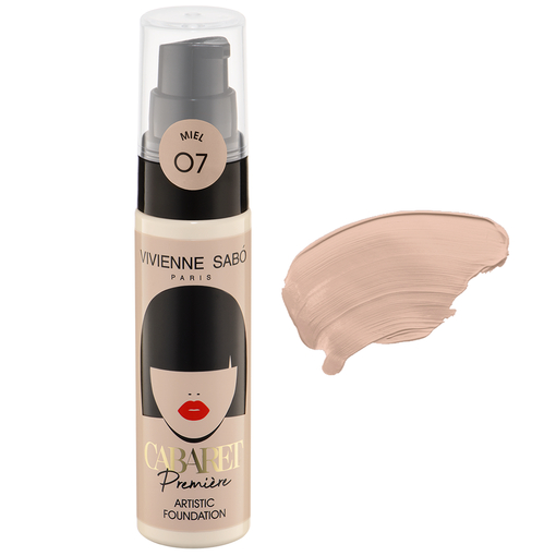 Product Vivienne Sabo Artistic Foundation Cabaret Premiere 25ml - 07 Honey base image