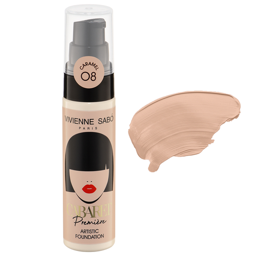 Product Vivienne Sabo Artistic Foundation Cabaret Premiere 25ml - 08 Caramel base image