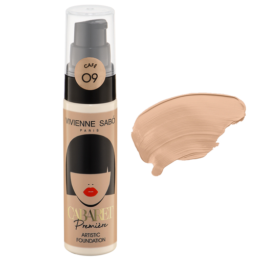 Product Vivienne Sabo Artistic Foundation Cabaret Premiere 25ml - 09 Coffee base image