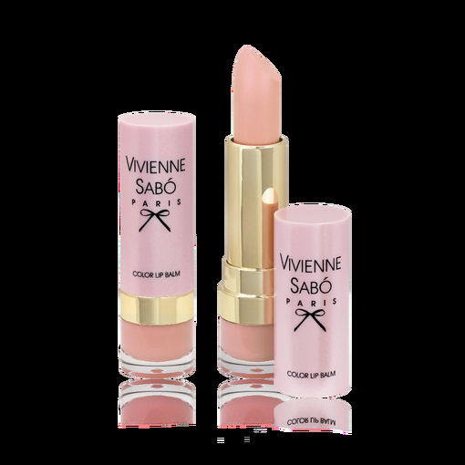 Product Vivienne Sabo Lipstick Lip Balm 4g - 01 Pink Nude base image