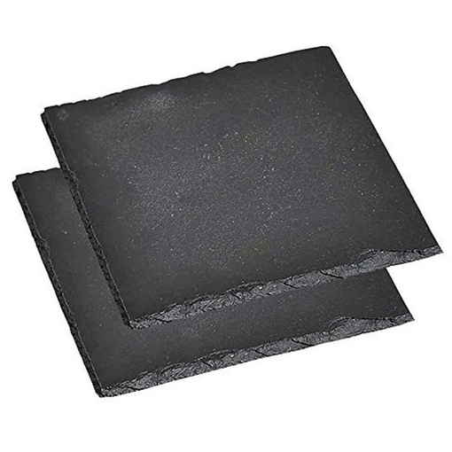 Product Kesper Set of Coasters 2pcs Stone 38110 13x13cm Black base image