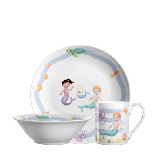 Product Leonardo Σετ Φαγητού Sea Bambini από Πορσελάνη Πολύχρωμο 3τμχ base image
