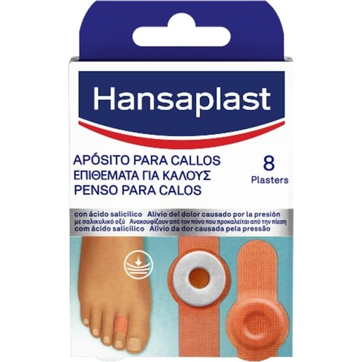 Product Hansaplast Επιθέματα Για Κάλους 8τμχ base image