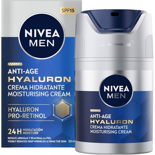 Product Nivea Men Active Age Hyaluron Κρέμα Προσώπου Κατά Των Ρυτίδων 50ml base image