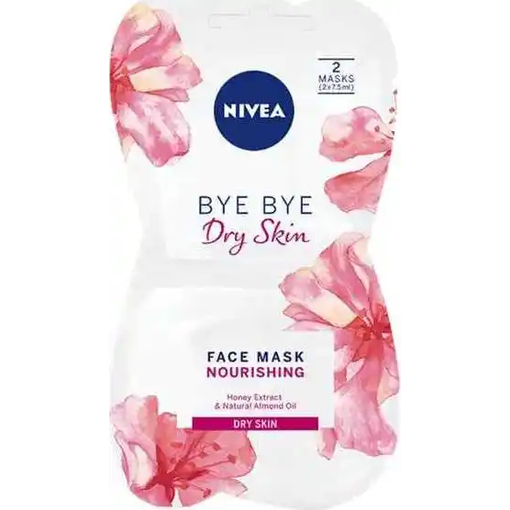 Product Nivea Nourishing Honey & Almond Oil Face Mask Μάσκα Προσώπου 2x7.5ml base image