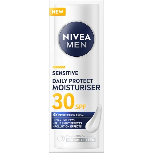 Product Nivea Triple Protect Sensitive Face Fluid SPF30 50ml base image