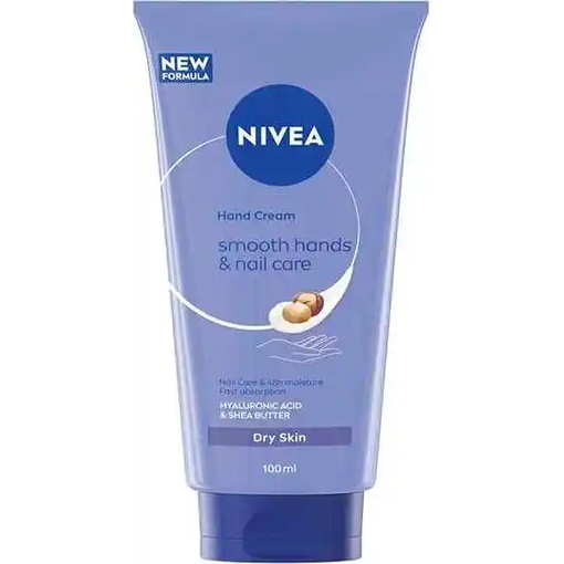 Product Nivea Hand & Nail Smooth Hand Cream Κρέμα Χεριών 100ml base image
