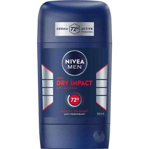 Product Nivea Men Dry Impact Stick Men's Deodorant 50ml base image
