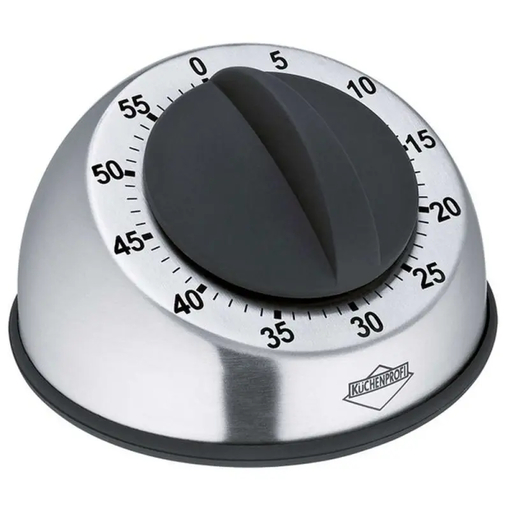 Product Kuchenprofi Kitchen Timer Stainless Steel Planet 10092302800 Inox-Black base image