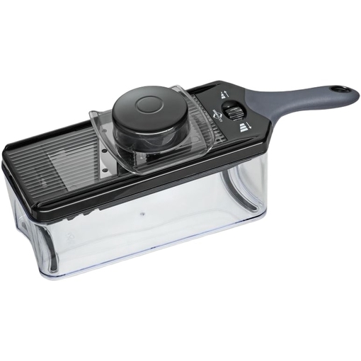 Product Küchenprofi Vario Μαύρος Πολυκόφτης Λαχανικών Με 4 Εξαρτήματα base image