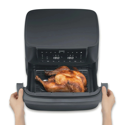 Product Severin Φριτέζα Αέρος FR 2490 Dual 2600W 9Lt Μαύρη base image