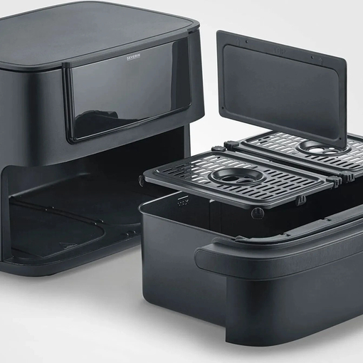 Product Severin Φριτέζα Αέρος FR 2490 Dual 2600W 9Lt Μαύρη base image