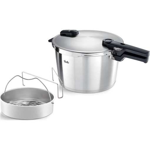 Product Fissler Χύτρα Ταχύτητας Vitaquick Premium από Ανοξείδωτο Ατσάλι 22x19cm 6lt Ασημί base image