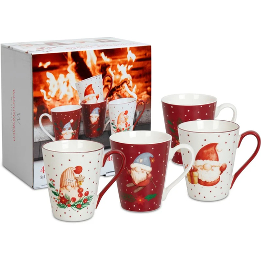 Product Konitz Mugs 340ml Elf Witchtel Porcelain - Set of 4 Pieces base image