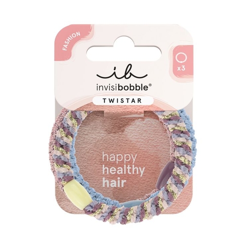 Product Invisibobble Twistar Lavender Braids Παιδικό Λαστιχάκι Με Πλεξίδες 3τμχ base image