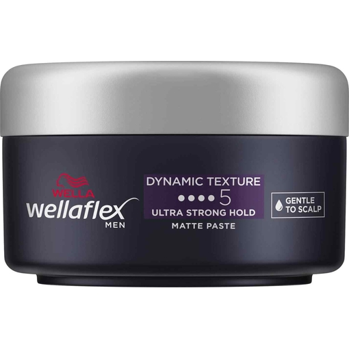 Product Wellaflex Men Dynamic Texture No5 Mατ Πάστα 75ml base image