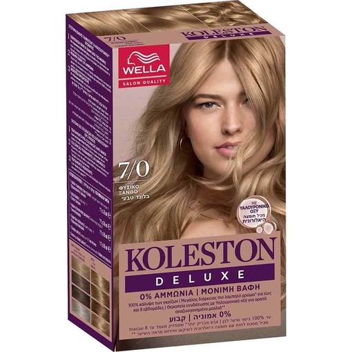 Product Wella Koleston Deluxe Σετ Κρέμα Βαφή Με Έλαια - 7/0 base image