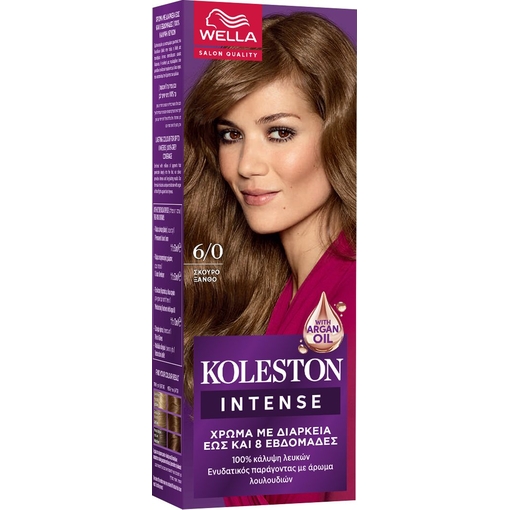 Product Wella Koleston Mini Kit Ημιμόνιμη Βαφή Μαλλιών - 6/0 base image