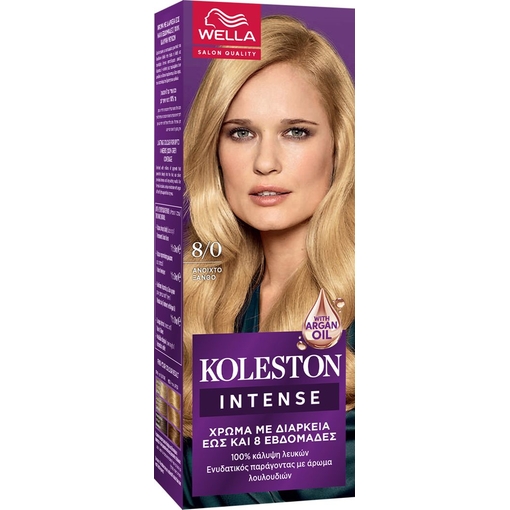Product Wella Koleston Mini Kit Ημιμόνιμη Βαφή Μαλλιών - 8/0 base image