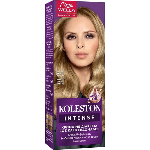 Product Wella Koleston Mini Kit Ημιμόνιμη Βαφή Μαλλιών - 8/1 base image