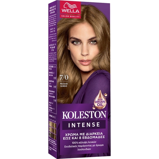 Product Wella Koleston Mini Kit Ημιμόνιμη Βαφή Μαλλιών - 7/0 base image