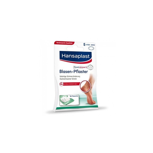 Product Hansaplast Large Waterproof Blister Plasters - 5 Pieces base image