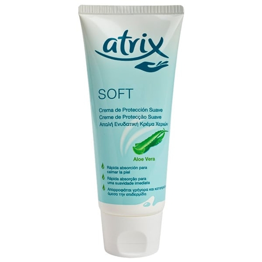 Product Atrix Soft Hand Moisturising Protection Cream Απαλή Ενυδατική Κρέμα Χεριών Με Aloe Vera 100ml base image