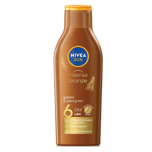 Product Nivea Sun Intense Bronze SPF6 Αντηλιακή Λοσιόν για Έντονο Μαύρισμα 200ml base image