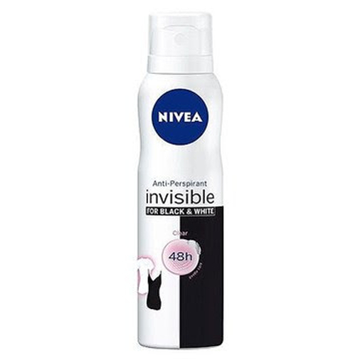 Product Nivea Men Invisible For Black & White 24h, Ανδρικό Αποσμητικό Σπρέυ 150ml base image