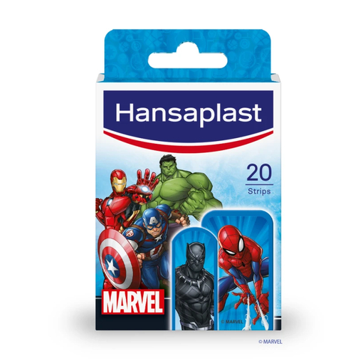 Product Hansaplast Junior Avengers Αυτοκόλλητοι Επίδεσμοι - 20 Ταινίες base image