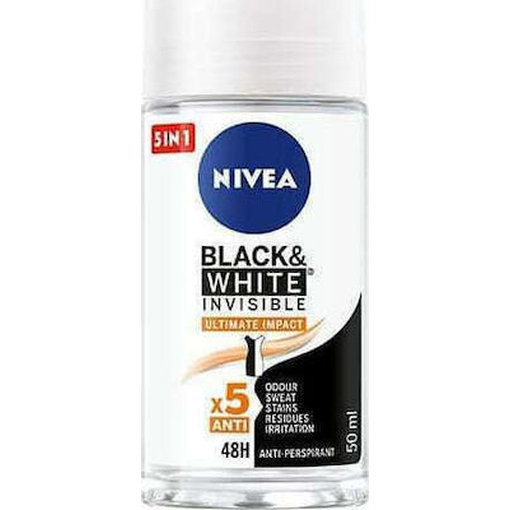 Product Nivea Deodorant Women Black & White Ultimate Impact Roll-On 50ml - Long-Lasting Antiperspirant base image