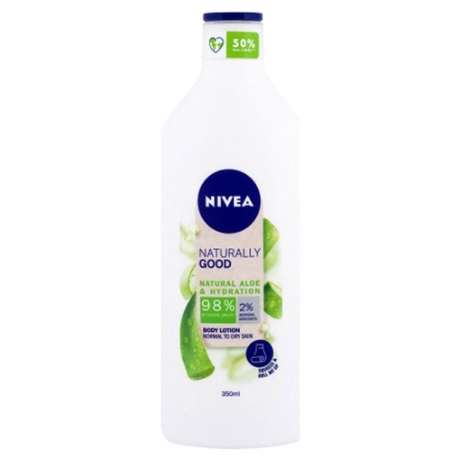 Product Nivea Naturally Good Φυσική Αλόη & Ενυδάτωση Body Lotion 350ml base image