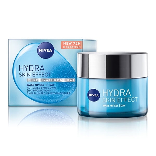 Product Nivea Hydra Skin Effect Pure Hyaluron Wake Up Gel 50ml base image