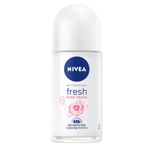 Product Nivea Fresh Rose Touch Roll-on Women's Deodorant 48-hour Protection 50ml base image