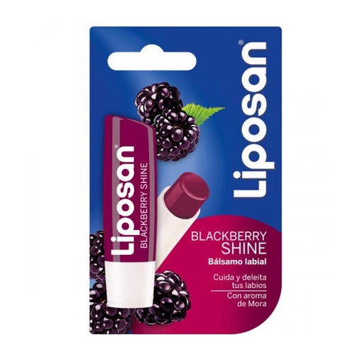 Product Liposan Lip Balm Βlackberry base image
