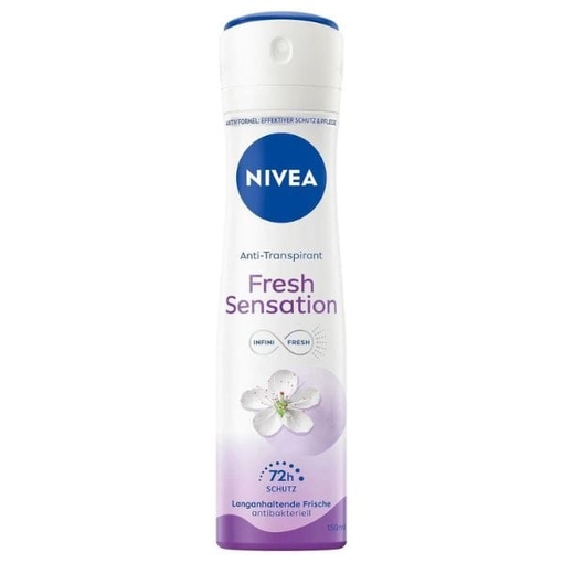 Product Nivea Female/male Deodorant Spray 150ml Fresh Sensation base image