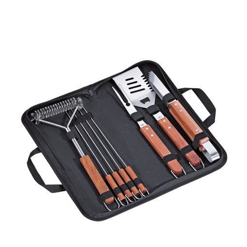 Product Kuchenprofi Bbq Tool Set 8 Pieces in a Kuchenprof Texas Bbq Bag base image