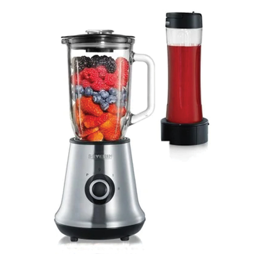 Product Severin Μπλέντερ & Εξάρτημα Smoothie Mix & Go Ανοξείδωτο 500W base image