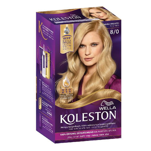 Product Wella Koleston Βαφή Μαλλιών 50ml - Νο 8/0 Ξανθό Ανοιχτό base image