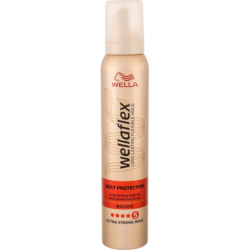 Product Wella Flex Mousse 200ml - Heat Protection for Styling base image