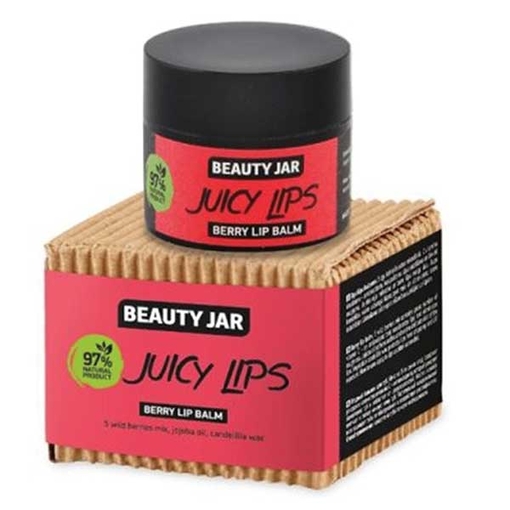 Product Beauty Jar “Juicy Lips” Berry Lip Balm 15ml base image