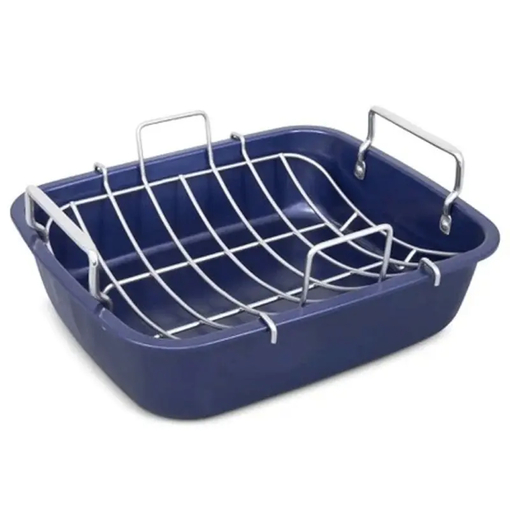 Product Zyliss Non-Stick Baking Pan with Griddle E980206 40,5x34x13,5cm Blue base image