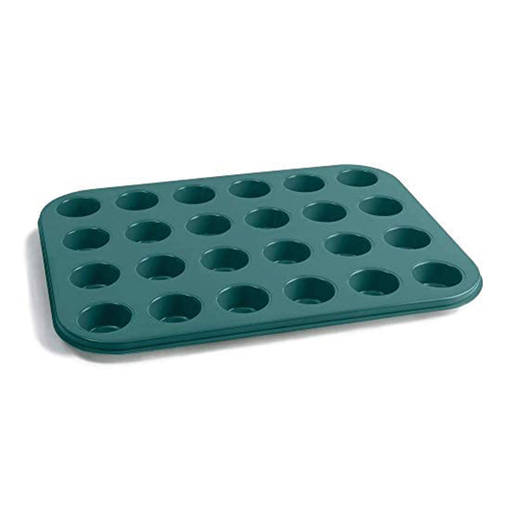 Product Jamie Oliver Φόρμα Αντικολλητική Πράσινη 35x27x2cm - για 24 Mini Muffins base image