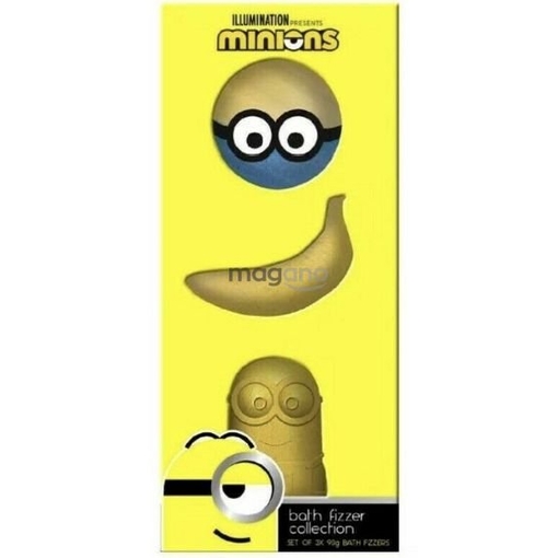 Product Lorenay Minions Bath Fizzers 3-Pack base image