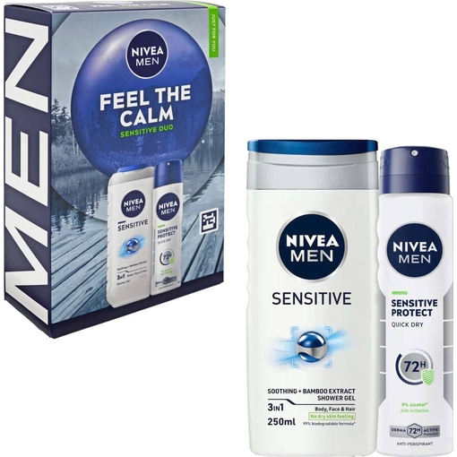 Product Nivea Men Feel The Calm Set Σετ Περιποίησης 2τμχ base image
