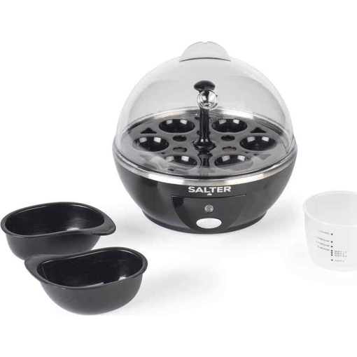 Product Salter Egg Cooker Plastic 6-Cup Egg Cooker - Black base image