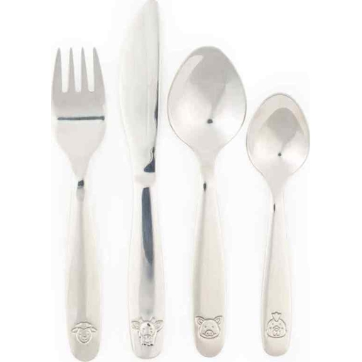 Product Salter Farm Children's Cutlery Set Παιδικά Μαχαιροπίρουνα Ανοξείδωτο Ατσάλι 4τμχ base image