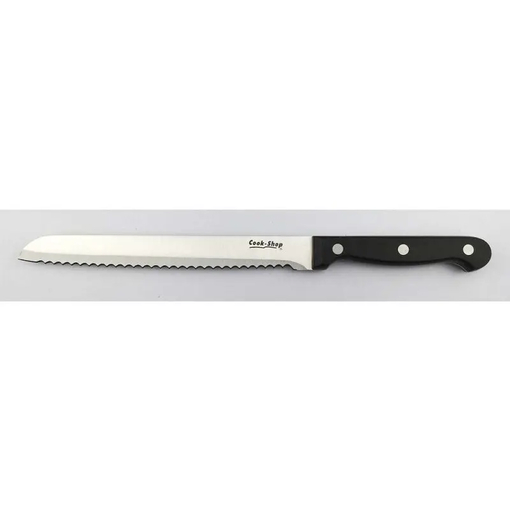 Product Cook Shop Bread Knife Silver-Black 20cm base image