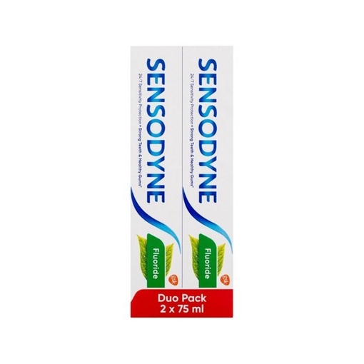 Product Sensodyne Οδοντόκρεμα Με Φθόριο 2x75ml base image